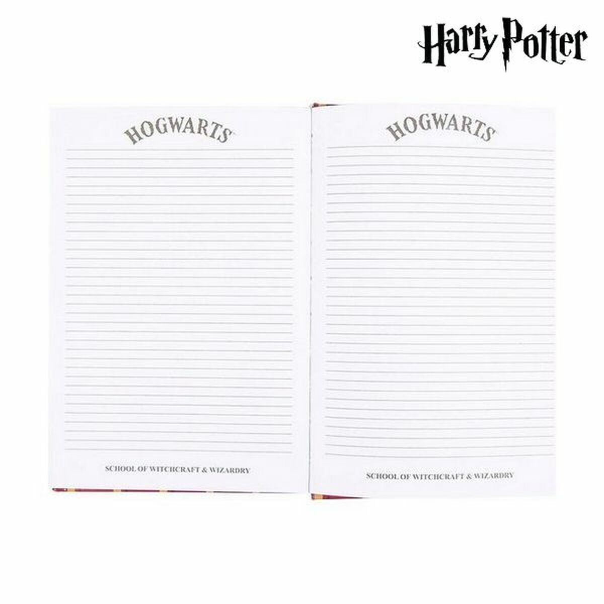 Anteckningsbok + Penna Gryffindor Harry Potter Harry Potter Röd